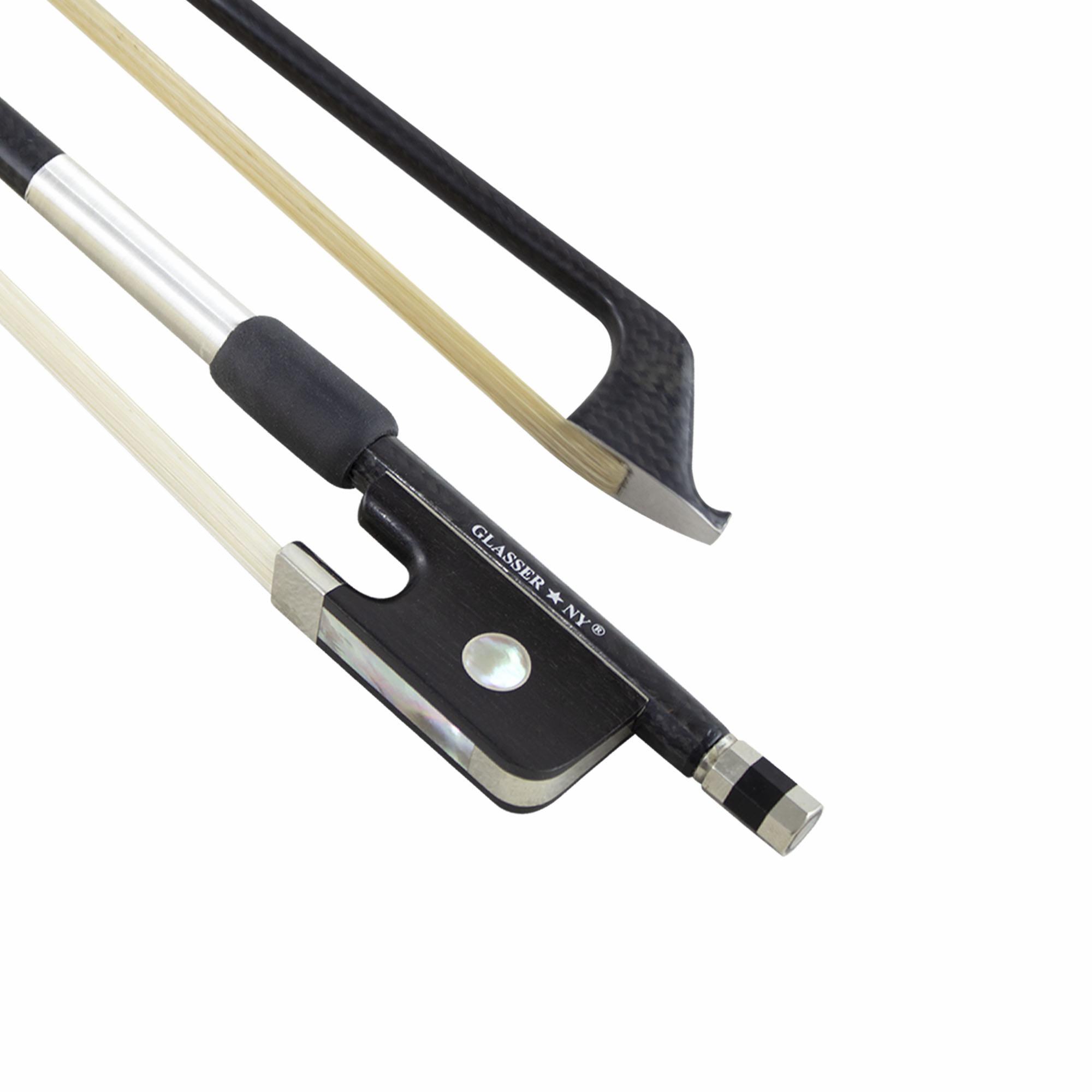 Glasser Braided Carbon Fiber Cello Bow - Image 2