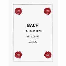 Bach -- 15 Inventions for Two Cellos