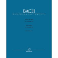 Bach -- Six Suites, BWV 1007-1012 for Solo Cello